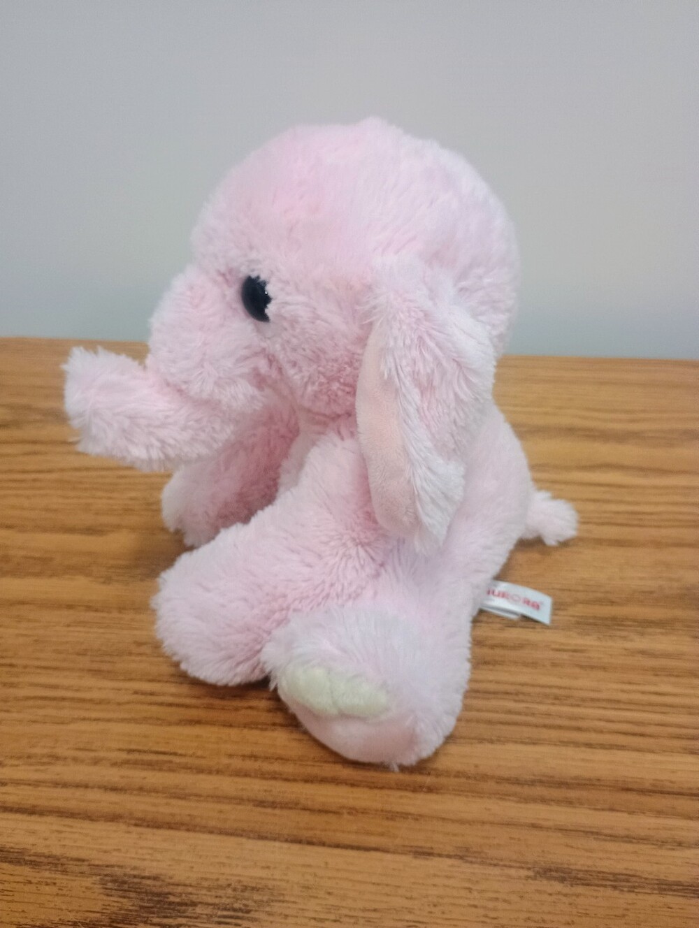 Aurora - 9" Lil Benny Phant, Light Pink Baby Elephant Lovey Beanie Soft  Plush - Picture 5 of 10
